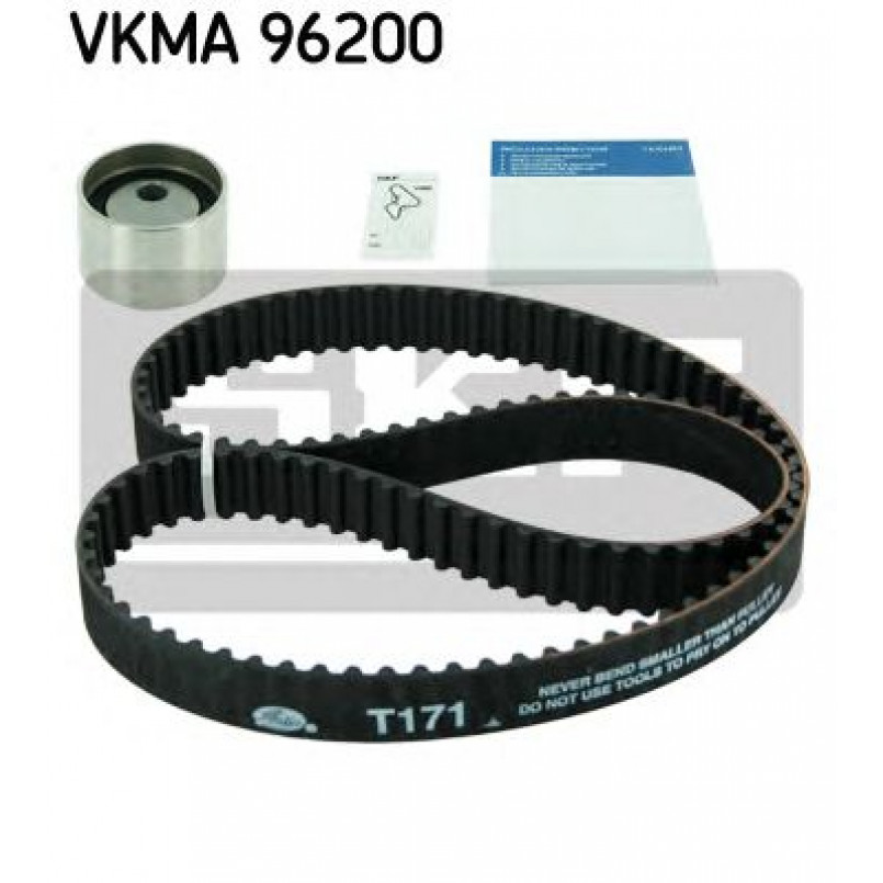 VKMA 96200 SKF Комплект (ремінь+ролики)